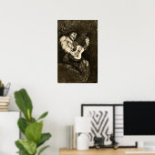 Goya - Blinde Zanger 1820 Poster (Thuiskantoor)