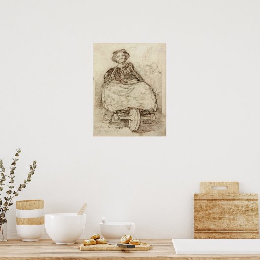 Goya - Cheap Covered Coach Poster (Keuken)