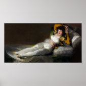 Goya - Clothed Maja 1800 Poster (Voorkant)