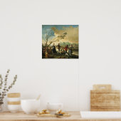 Goya - dance of majos bij de banken van manzanares poster (Keuken)
