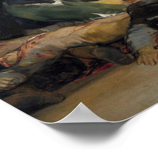 Goya - derde mei ( executie van verdedigers van de poster (Hoek)