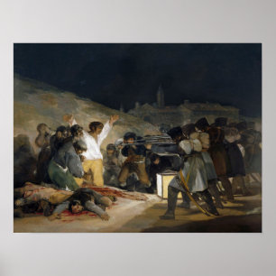 Goya - derde mei ( executie van verdedigers van de poster