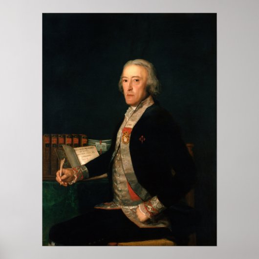 Goya - Felix Colon De Larriatieg van 1794 Poster (Voorkant)