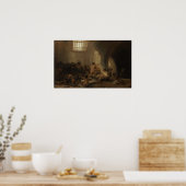 Goya - Gekkenhuis 1812 Poster (Keuken)