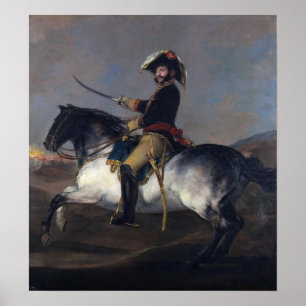 Goya - gewetensvol portret van generaal palafox 18 poster
