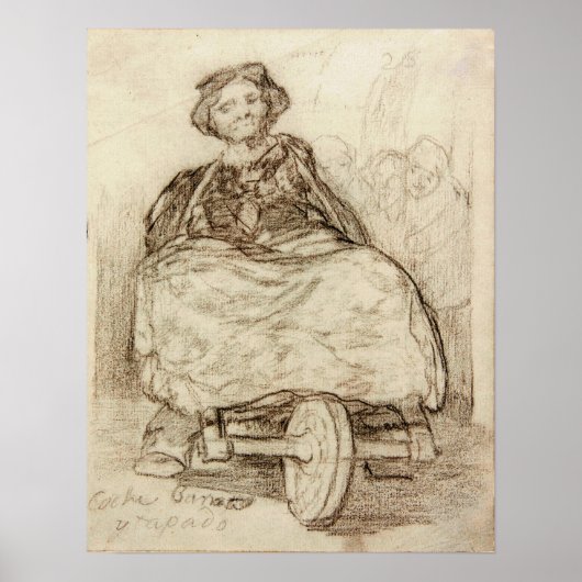 Goya - Goedkope Bedekte Koets Poster (Voorkant)