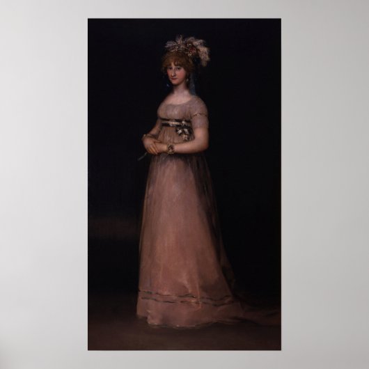 Goya - Gravin Van Chinchon 1800 Poster (Voorkant)