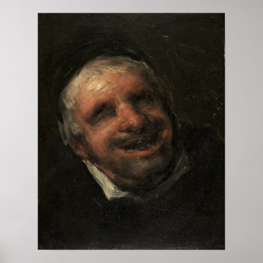 Goya - hoofd van het oude Man 1819 Poster (Voorkant)
