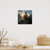 Goya - Hunter at Stream 1786 Poster (Keuken)
