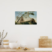 Goya - jagen met aas 1775 poster (Keuken)