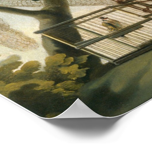 Goya - jagen met aas 1775 poster (Hoek)