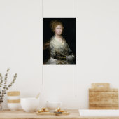 Goya - Josef Bayu Artist's vrouw 1814 Poster (Keuken)