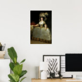 Goya - Koningin Mary-Louise 1789 Poster (Thuiskantoor)