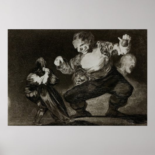 Goya - Kwast 1823 Poster (Voorkant)