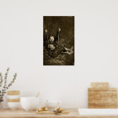Goya - Oude schommelende 1820 Poster (Keuken)