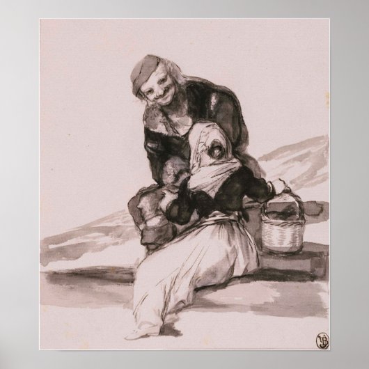 Goya - Pas Op Voor Het Advies Poster (Voorkant)