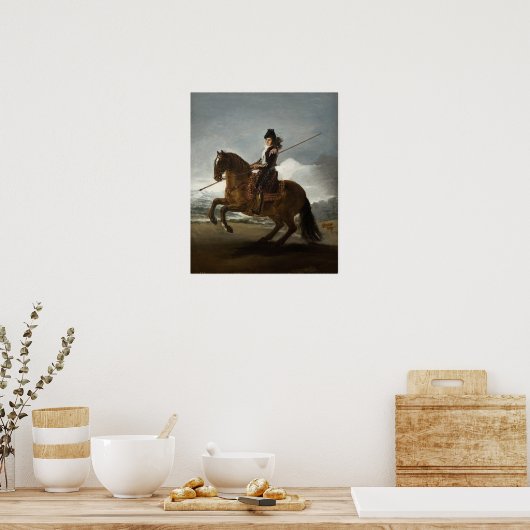 Goya - Picador 1795 Poster (Keuken)