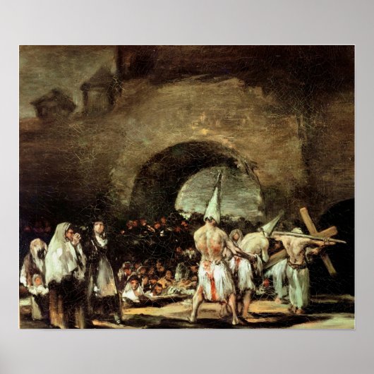 Goya - Processie van Flagellanten (Geselingen) 181 Poster (Voorkant)