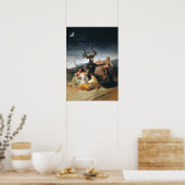Goya - Sabbat der Heksen 1797 Poster (Keuken)