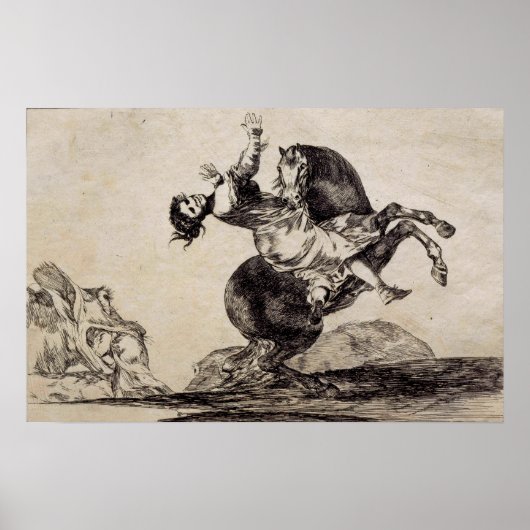 Goya - Slagpaard 1823 Poster (Voorkant)