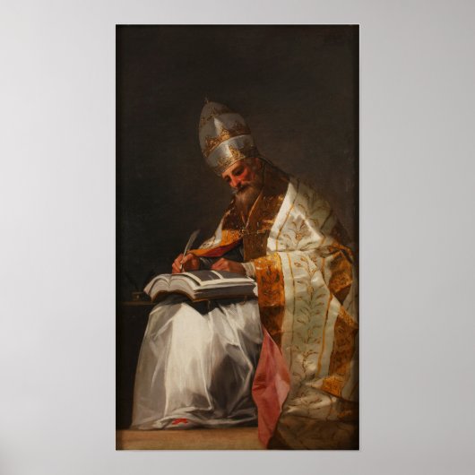 Goya - St. Gregory Great 1797 Poster (Voorkant)