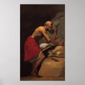 Goya - St. Jerome 1798 Poster (Voorkant)