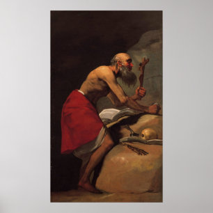 Goya - St. Jerome 1798 Poster