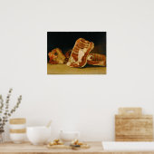 Goya - stilstaand leven met hoofd van am 1810 poster (Keuken)