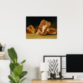 Goya - stilstaand leven met hoofd van am 1810 poster (Thuiskantoor)