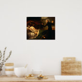 Goya - Sv Francis Borgia Helps Dying 1788 Poster (Keuken)