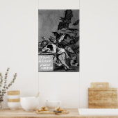 Goya The Sleep of Reason Produceert Monsters Poster (Keuken)