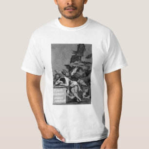 Goya The Sleep of Reason Produceert Monsters T-shirt