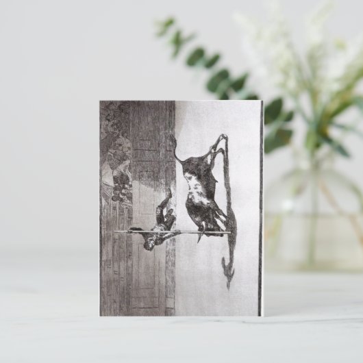 Goya The Speed and Daring of Juanito Api?ani in th Briefkaart (Staand voorkant)