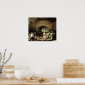 Goya - verwerking van lagelonen ( Beatings ) 1813 Poster (Keuken)