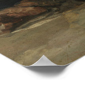 Goya - vlucht van heksen 1787 poster (Hoek)