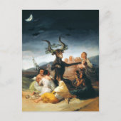 Goya Witches Sabbat Briefkaart (Voorkant)