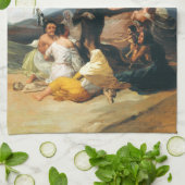 Goya Witches Sabbat Kitchen Towel Theedoek (Gevouwen)