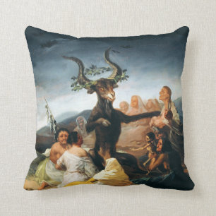 Goya Witches Sabbat Pillow Kussen