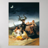 Goya Witches Sabbat Poster (Voorkant)