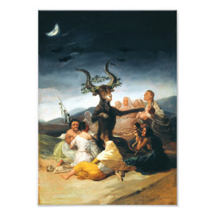 Goya Witches Sabbat Print Foto Afdruk