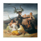 Goya Witches Sabbat Tile Tegeltje (Voorkant)