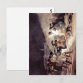 Goya y Lucientes, Francisco de Erschie? ung der Briefkaart (Voorkant / Achterkant)