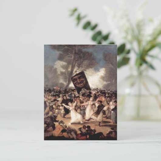 Goya y Lucientes, Francisco de Francisco de Goya F Briefkaart (Staand voorkant)