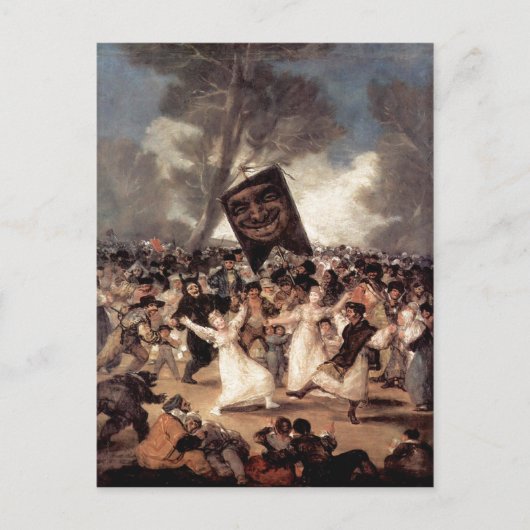 Goya y Lucientes, Francisco de Francisco de Goya F Briefkaart (Voorkant)