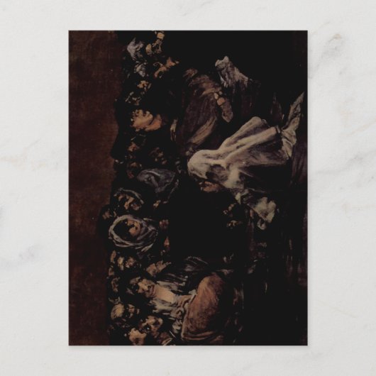 Goya y Lucientes, Francisco de pinturas negras?,  Briefkaart (Voorkant)