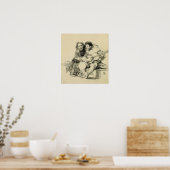 Goya - Ze zijn erg in harmonie Poster (Keuken)