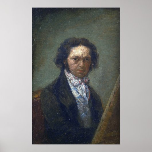 Goya - Zelfportret 1795 Poster (Voorkant)