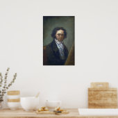 Goya - Zelfportret 1795 Poster (Keuken)