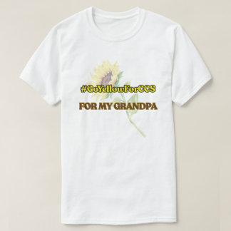 #GoYellowForCCS - Opa Tshirt