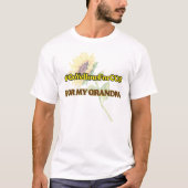 #GoYellowForCCS - Opa Tshirt (Voorkant)